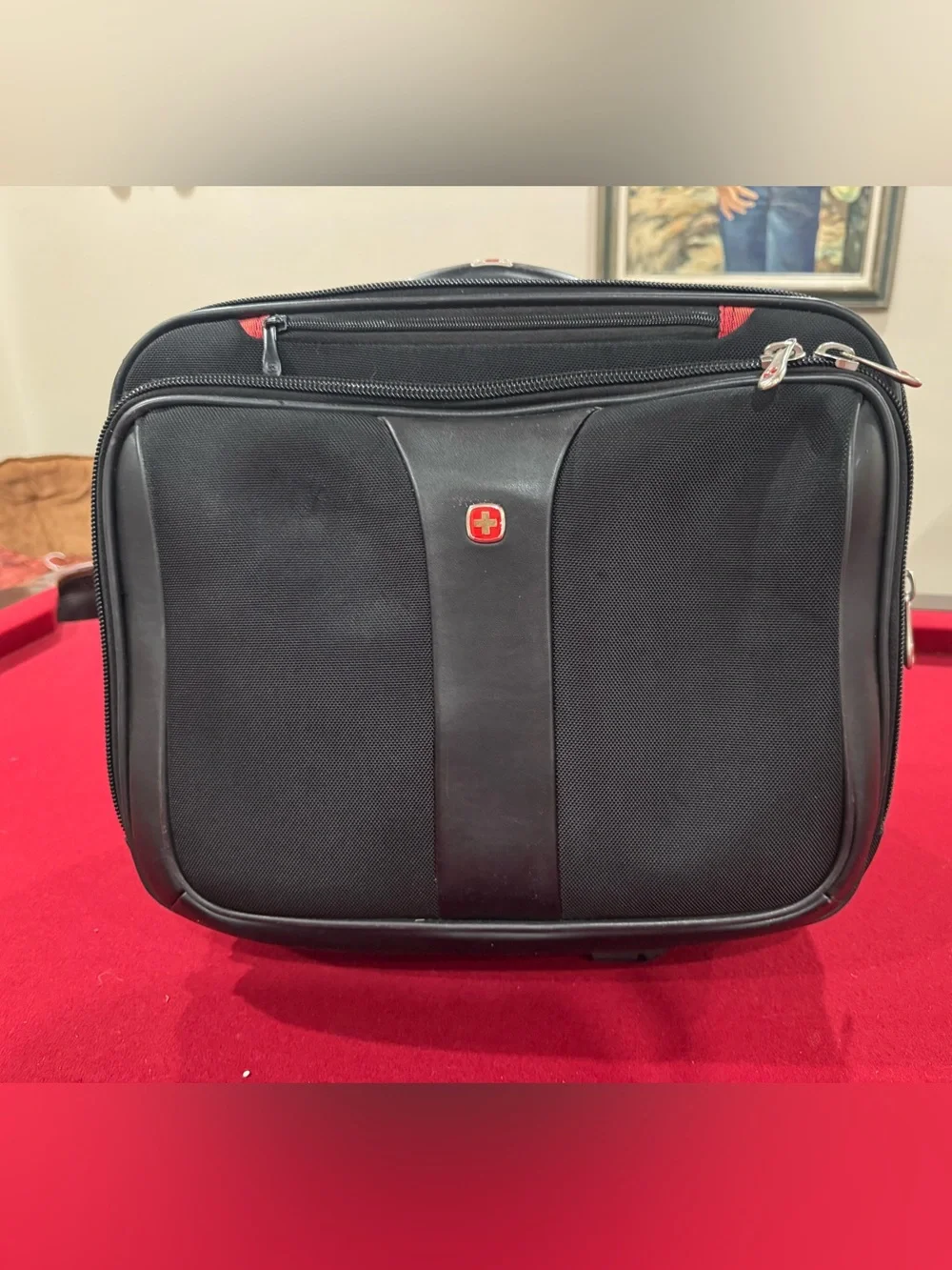 Wenger Swiss Army Patriot 17 Black Men's Travel Briefcase